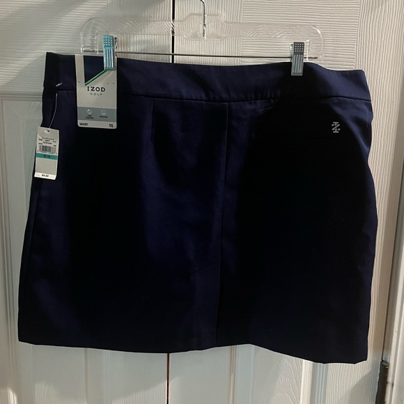 Izod Skirts Nwt Izod Golf Womens Size 6 Navy Skort Poshmark